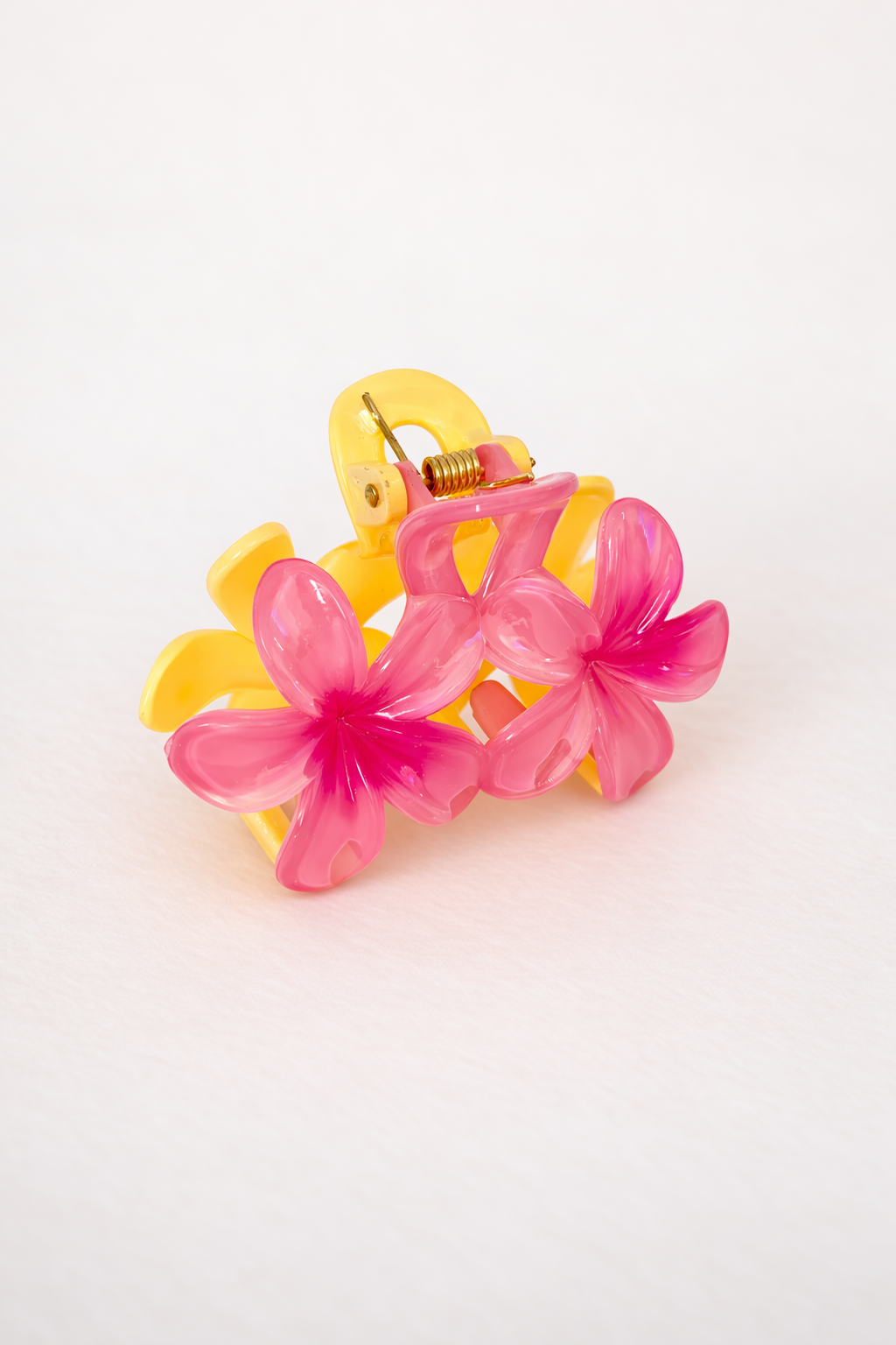 Flower claw clip