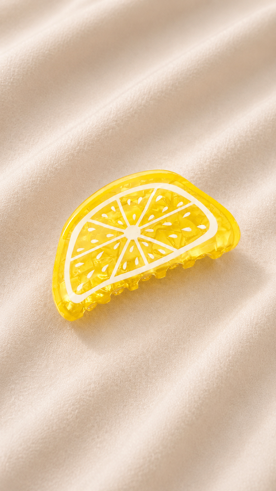 Lemon claw clip