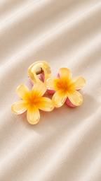 Flower claw clip