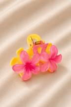 Flower claw clip